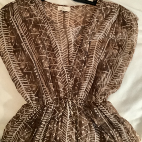 Elan maxi kimono coverup - Picture 4 of 5